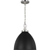 Midnight Black, Polished Nickel