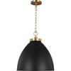 Midnight Black, Burnished Brass