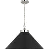 Midnight Black, Polished Nickel