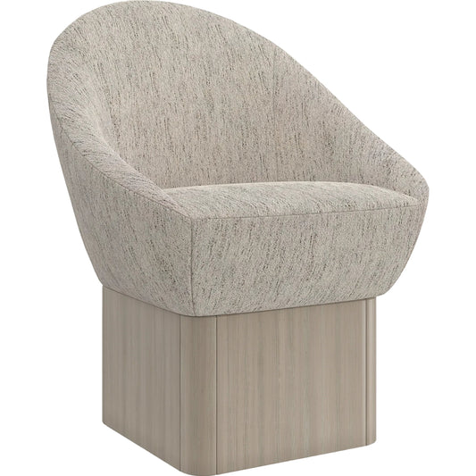 Palma Dining Chair by Caracole in sabbia. Made from asian hardwood, japanese sen in a unique style.