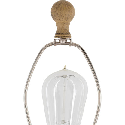 Capitan Lamp - 25432 by Surya in tan, natural and hand finishedhand finished. Made from linen, polyester, metal in a cottage & farmhouse style.