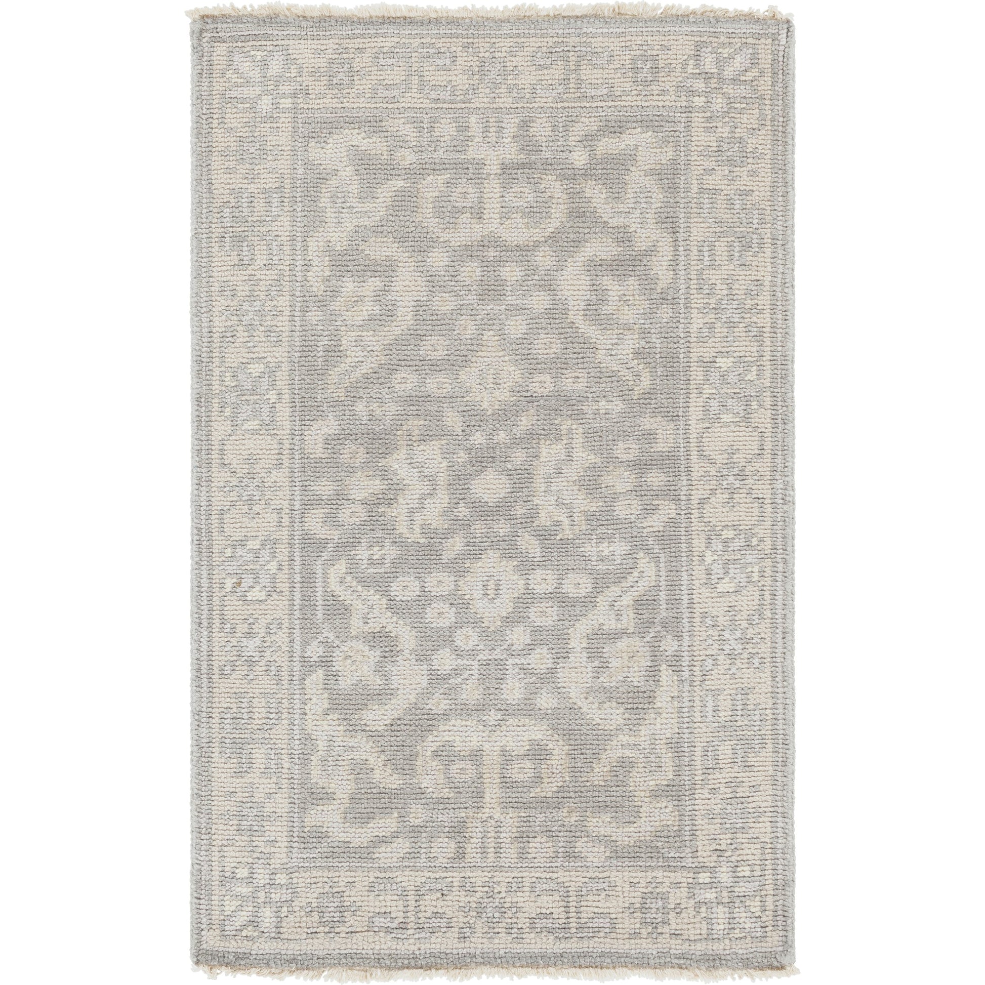 Cappadocia Rug - 2029 by Surya in charcoal, taupe, dusty sage, medium gray. Made from 100% wool in a unique style.