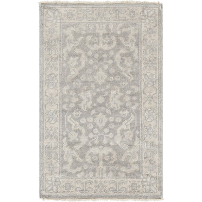 Cappadocia Rug - 2029 by Surya in charcoal, taupe, dusty sage, medium gray. Made from 100% wool in a unique style.