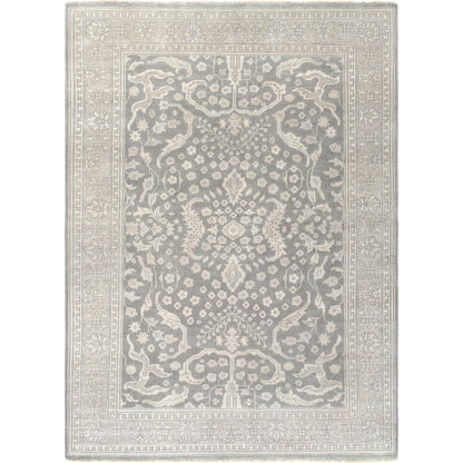 Cappadocia Rug - 2029 by Surya in charcoal, taupe, dusty sage, medium gray. Made from 100% wool in a unique style.