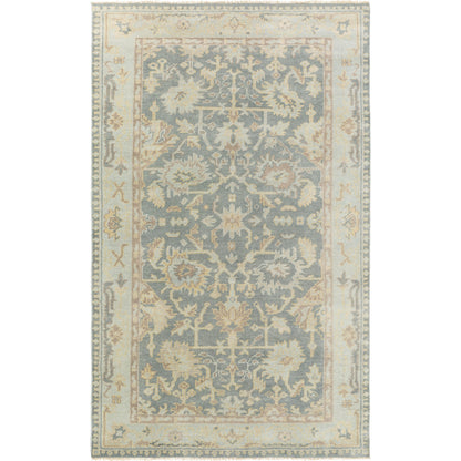 Cappadocia Rug - 14818 by Surya in medium gray, seafoam, cream, taupe. Made from 100% wool in a unique style.