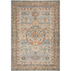 Sky Blue, Blue, Sage, Tan, Medium Gray, Oatmeal / 2' x 3'