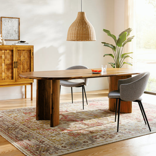 Cappadocia Rug - 25800 by Surya in light sage, denim. Made from 70% wool, 30% viscose in a unique style.