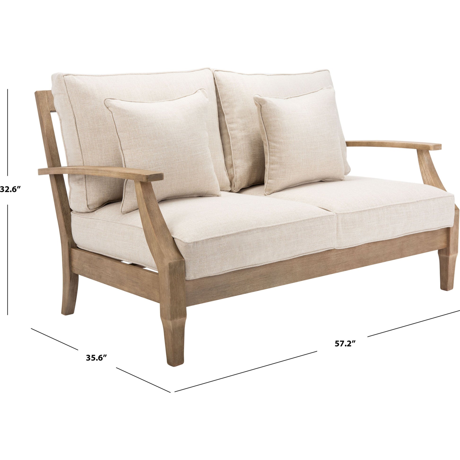 Hartford Patio Loveseat by HedgeApple Essentials. Made from unique in a coastal style.