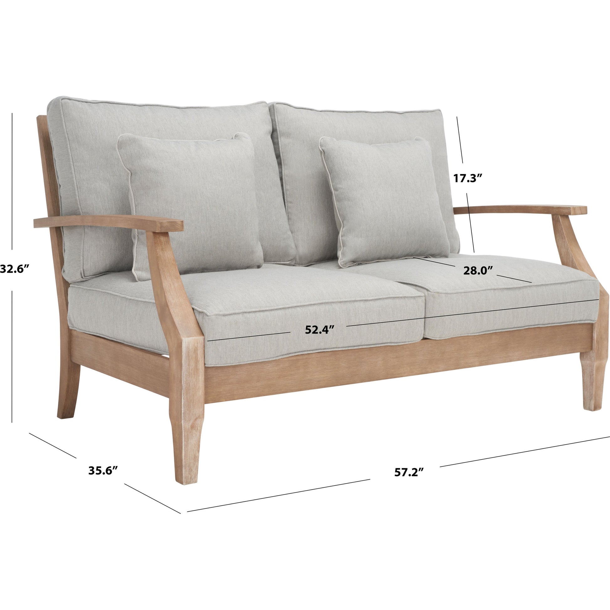 Hartford Patio Loveseat by HedgeApple Essentials. Made from unique in a coastal style.