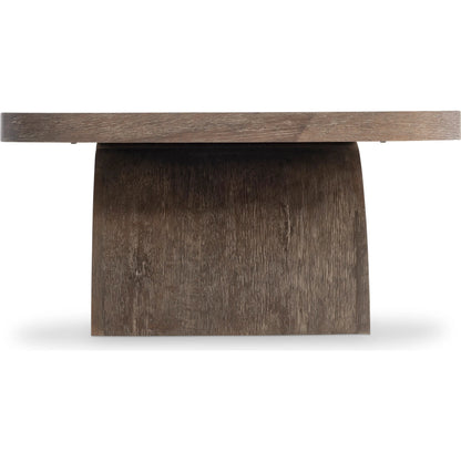 Dama Cocktail Table by Bernhardt in brun. Made from wood in a transitional style.