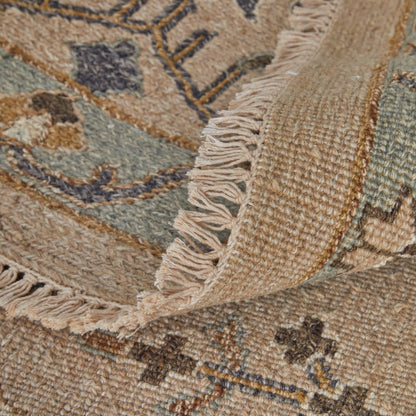 Corbitt Traditional Oriental Rug - 0613F by Feizy in tan, blue, gold. Made from unique in a unique style.