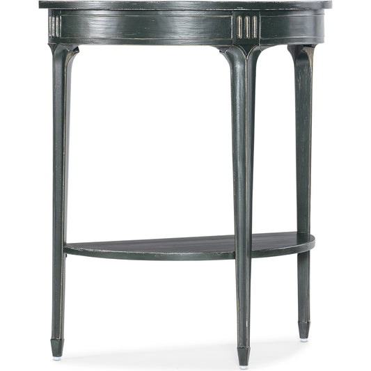 Charleston Demilune Accent Table by Hooker Furniture. Made from maple veneers in a traditional style.