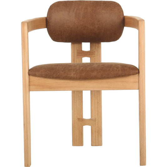 Monterrey Dining Chair by LH Imports in natural. Made from unique in a transitional style.