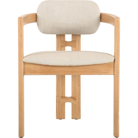 Monterrey Dining Chair by LH Imports in natural. Made from unique in a transitional style.