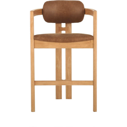 Monterrey Counter Stool by LH Imports in natural. Made from unique in a transitional style.