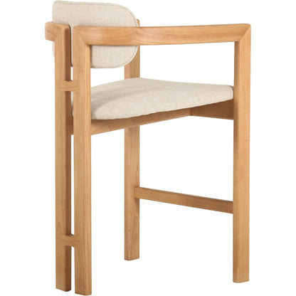 Monterrey Counter Stool by LH Imports in natural. Made from unique in a transitional style.