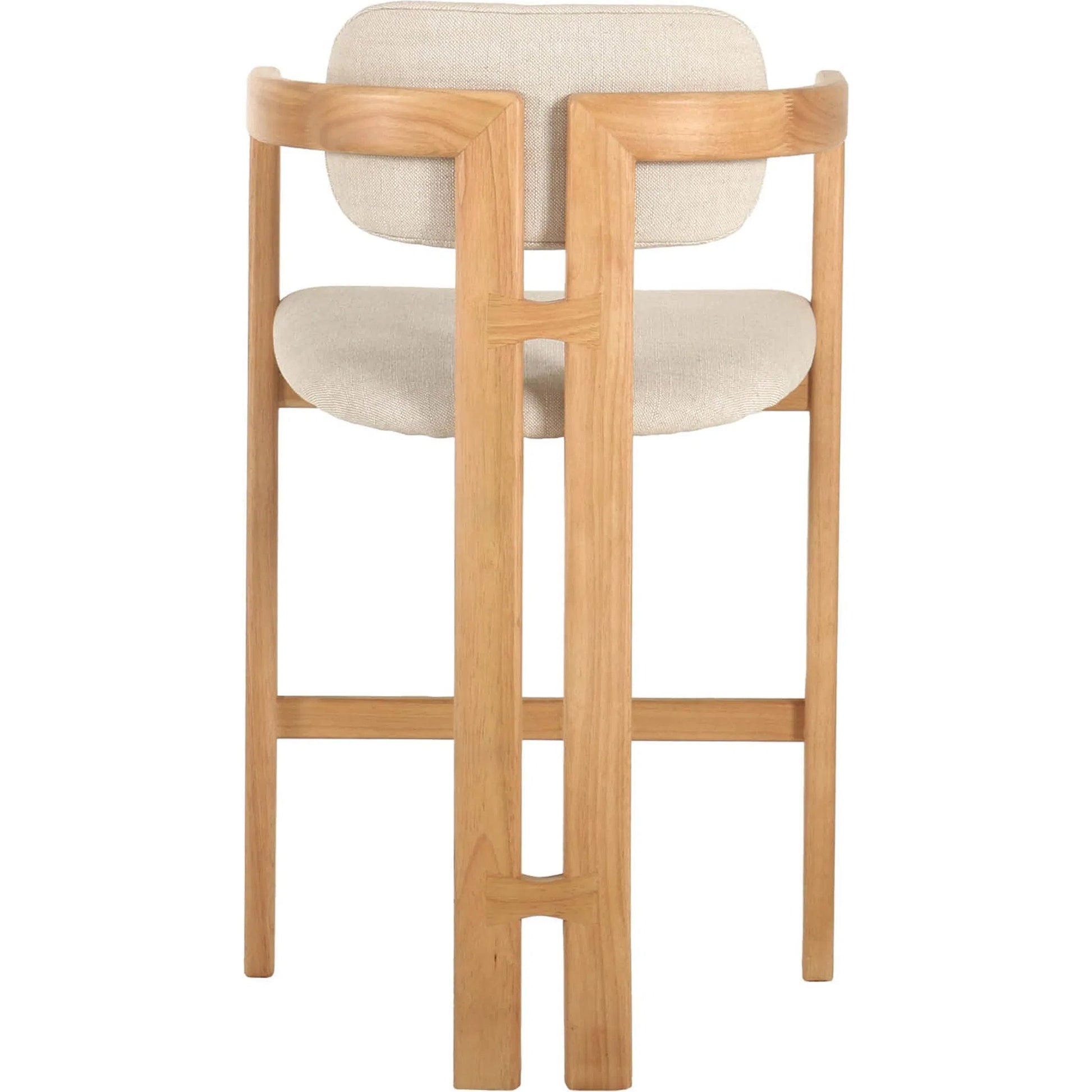 Monterrey Counter Stool by LH Imports in natural. Made from unique in a transitional style.