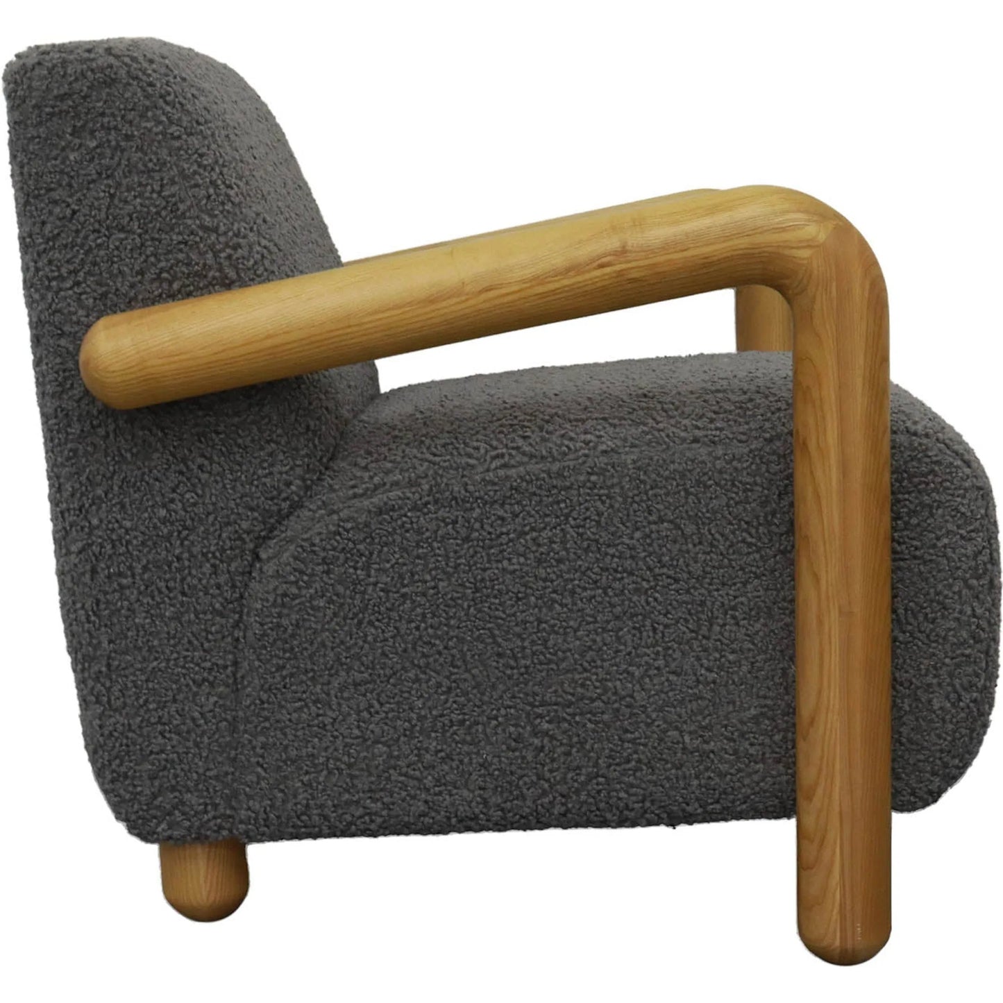 003 SI-2325006 | Additional Silo | Alaska Club Chair by LH Imports in grey and natural. Made from unique in a modern style.