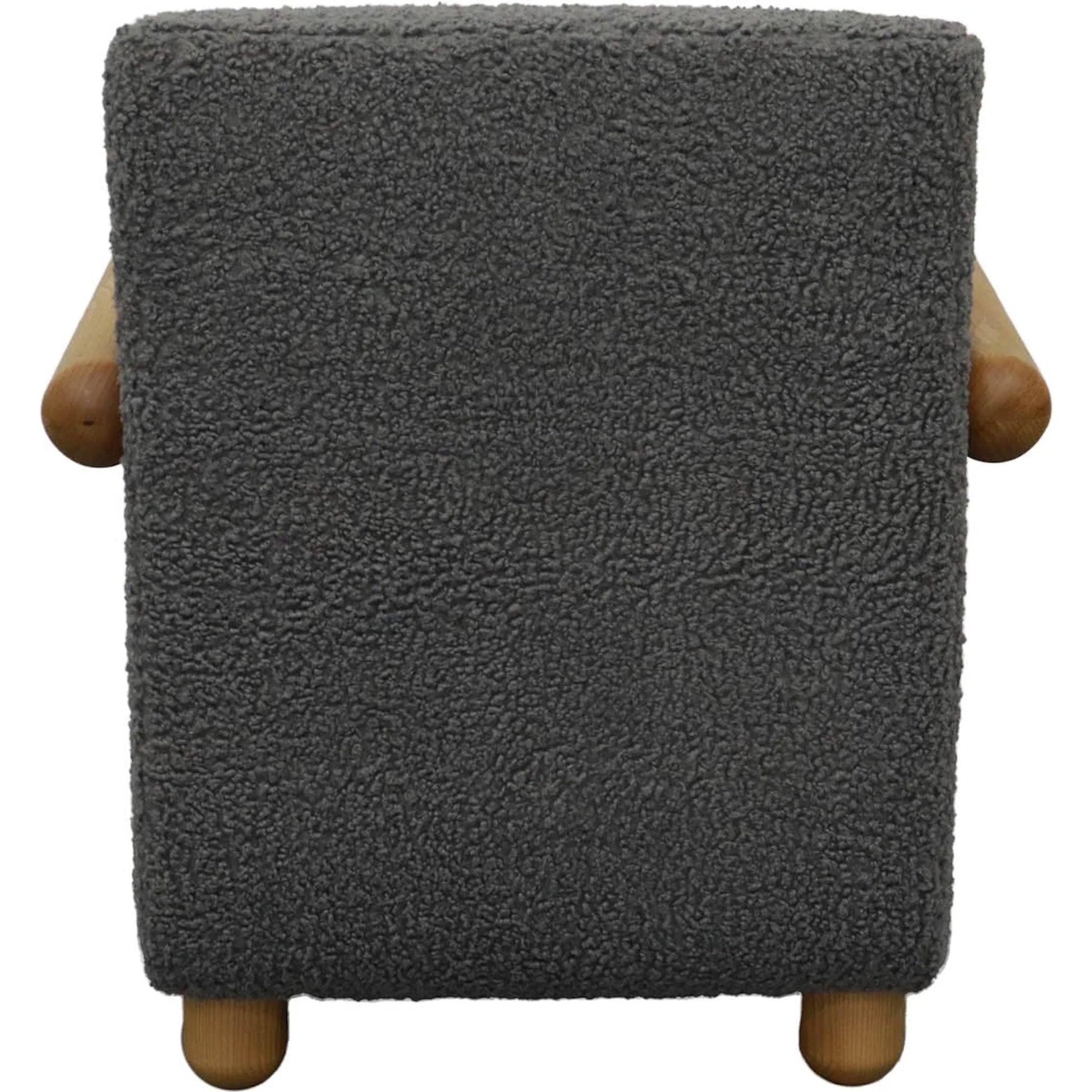 Alaska Club Chair by LH Imports in grey and natural. Made from unique in a modern style.