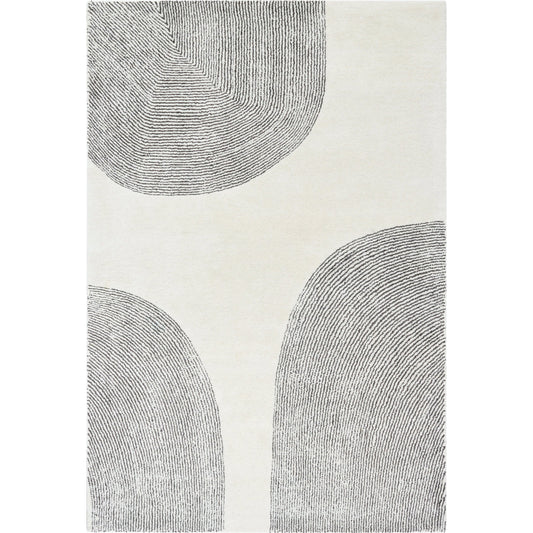 Carolena Rug - 485791 by Livabliss in ivory, charcoal. Made from wool in a unique style.