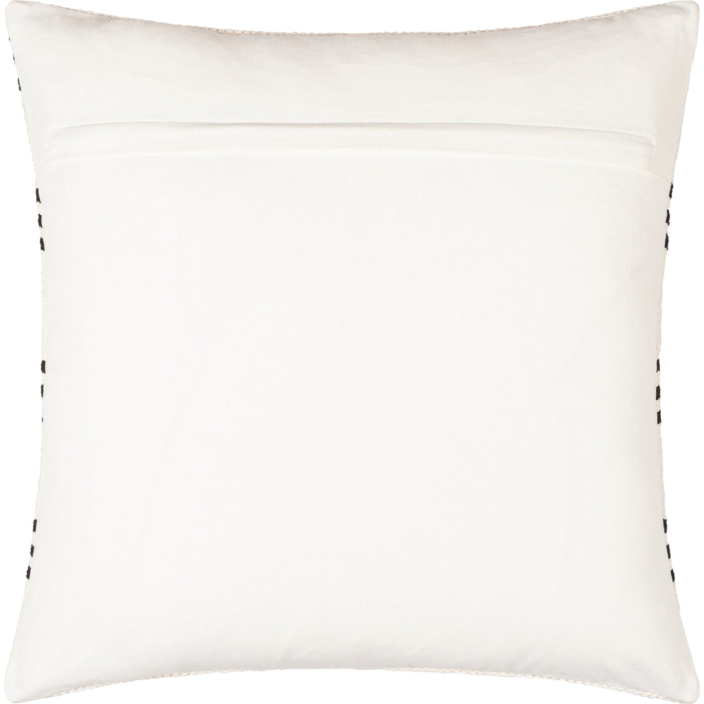 004 SI-1914632,SI-1914633 | Additional Silo | Carlton Pillow - 14283 by Surya in off-white, black. Made from front: 100% cotton, back: 100% cotton in a eclectic & global style.