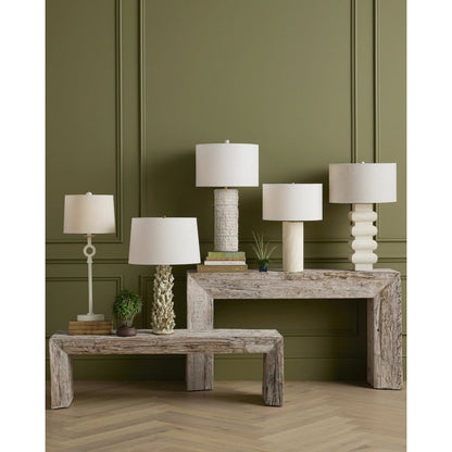 Vespera Table Lamp by Currey and Company. Made from unique in a coastal style.