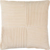 Pearl, Ash, Natural, Khaki / Down Feather / 18" x 18"