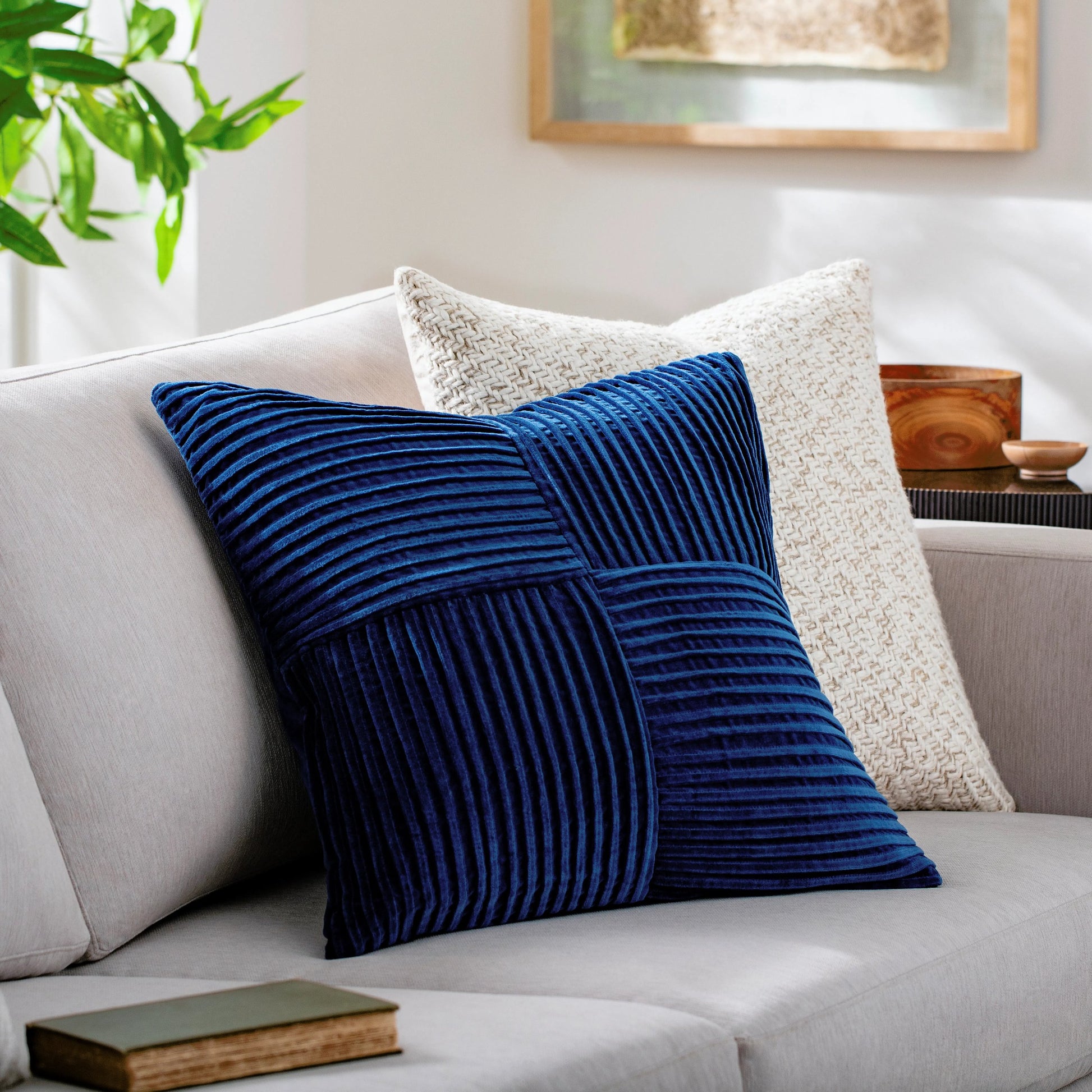 Conrad Pillow - 495316 by Surya. Made from front: 100% cotton, back: 100% cotton in a modern style.