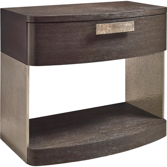 001 SI-2626347 | Primary Silo | Geneve Nightstand by Bernhardt in brown. Made from wood in a unique style.