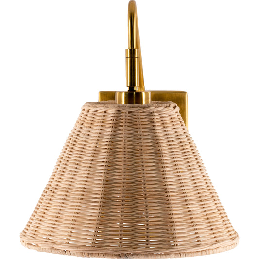 Cerro - 25320 by Livabliss in natural, gold and platednaturalplated. Made from rattan, metal in a coastal style.