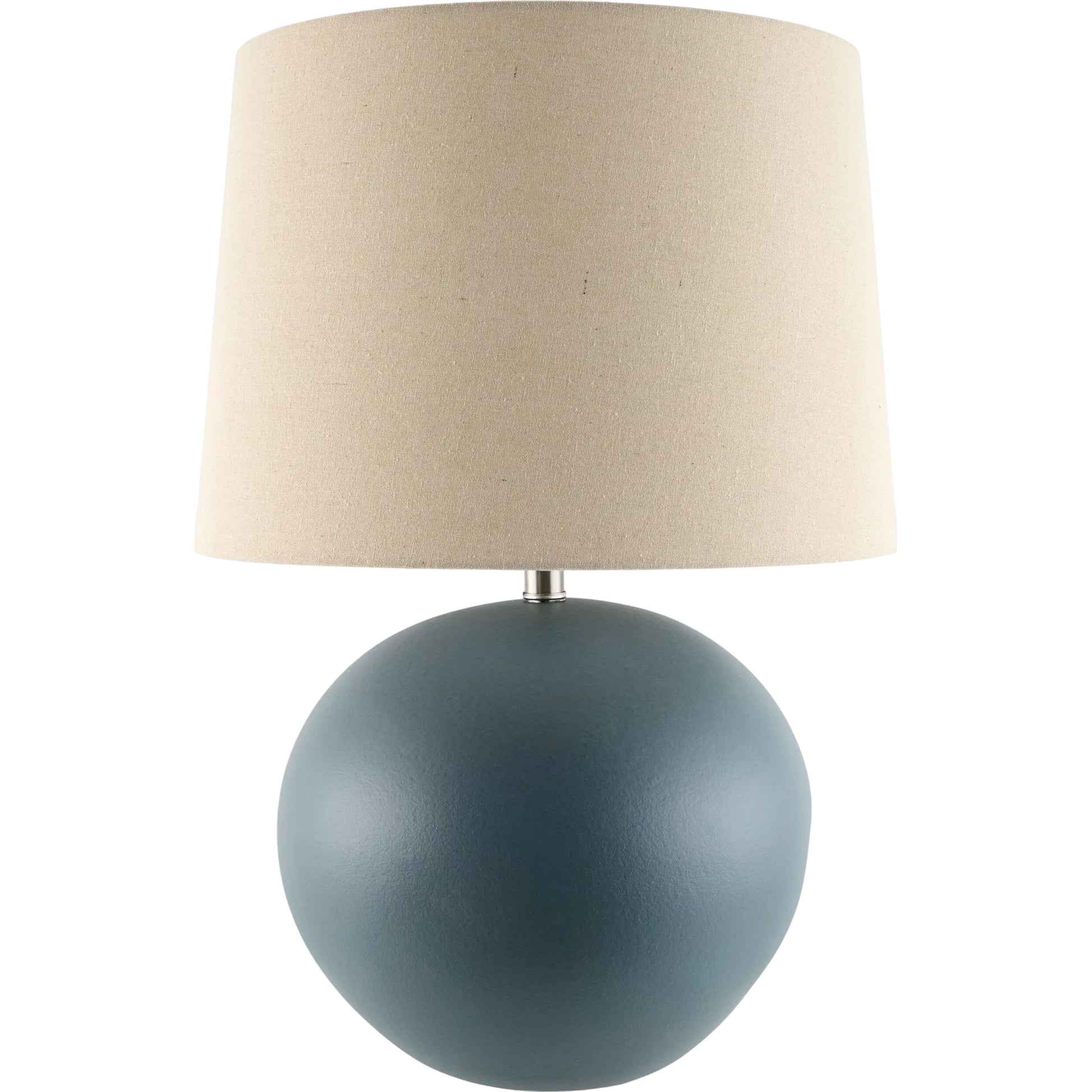 Chronos Accent Table Lamp by Surya. Made from ceramic, linen, iron in a modern style.