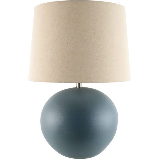 Chronos Accent Table Lamp by Surya. Made from ceramic, linen, iron in a modern style.