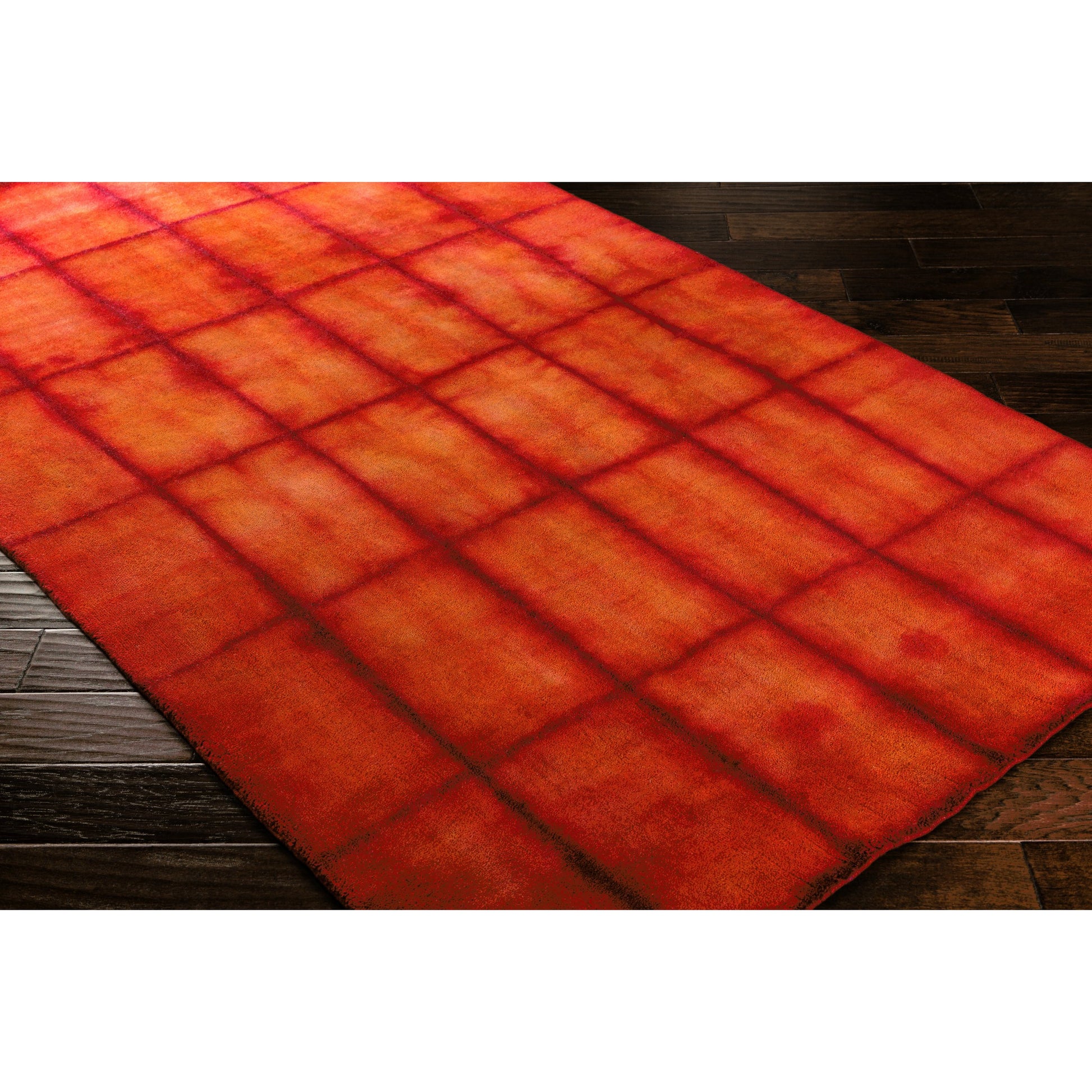Cruise Rug - 12636 by Surya in rust, camel, burgandy. Made from 100% wool in a unique style.