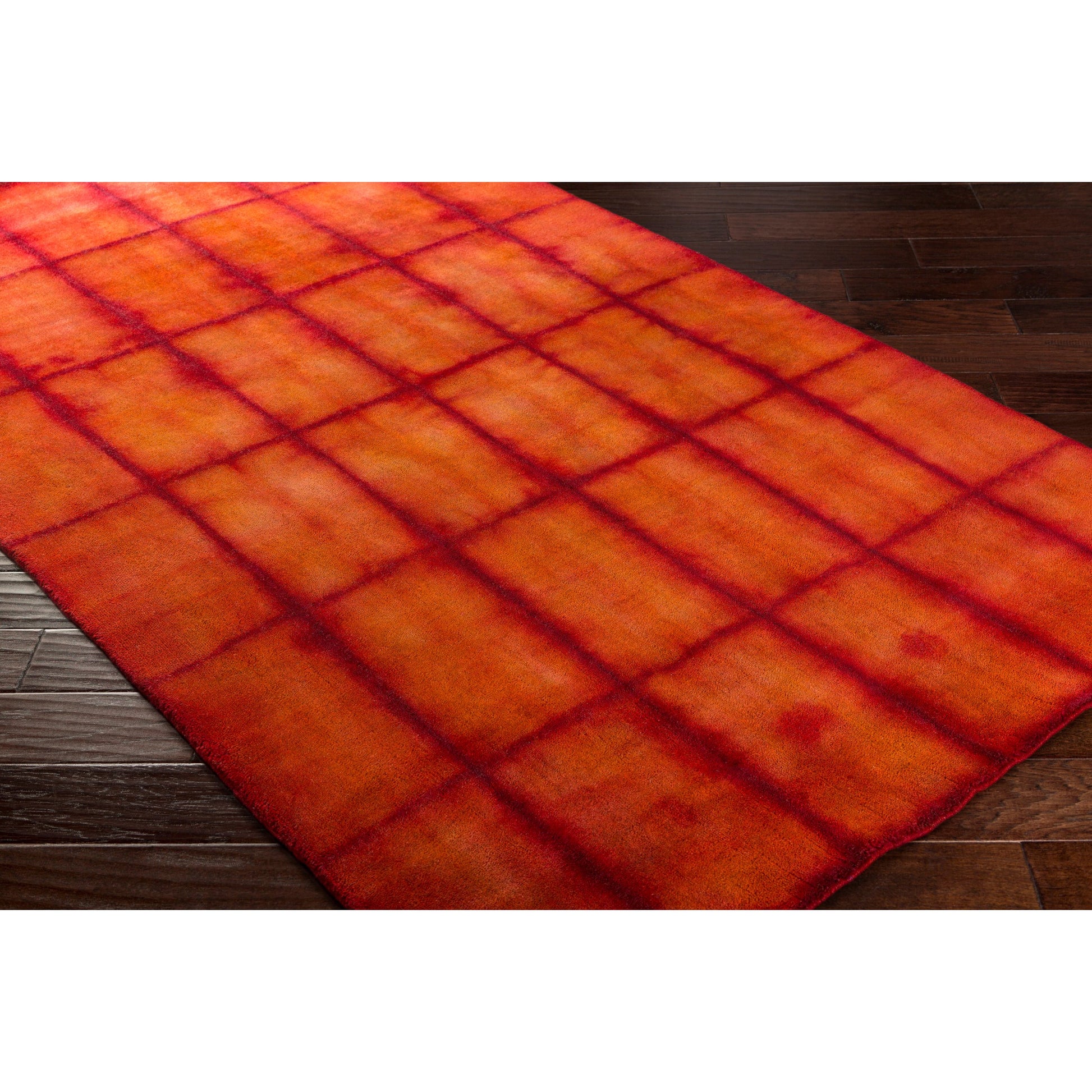 Cruise Rug - 12636 by Surya in rust, camel, burgandy. Made from 100% wool in a unique style.