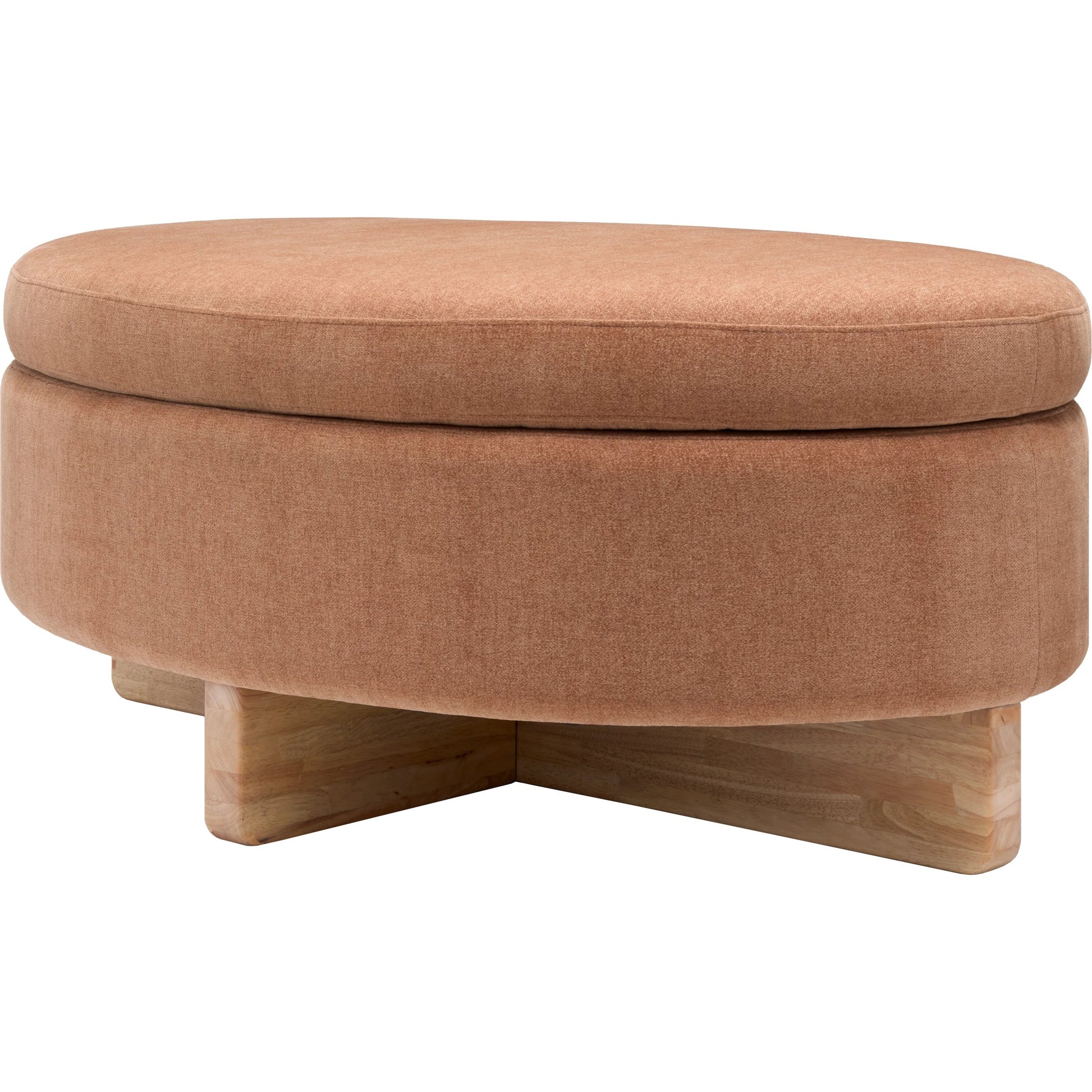 Corson Ottoman 541095 by Surya in painted. Made from polyester, rubber wood, polyester wrapped foam, polyfill in a modern style.