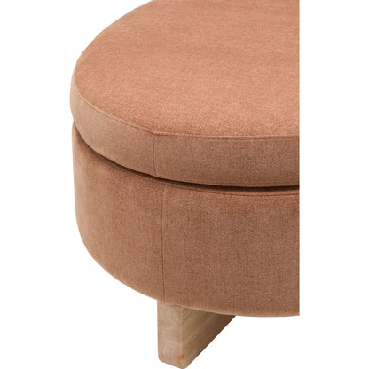 Corson Ottoman 541095 by Surya in painted. Made from polyester, rubber wood, polyester wrapped foam, polyfill in a modern style.