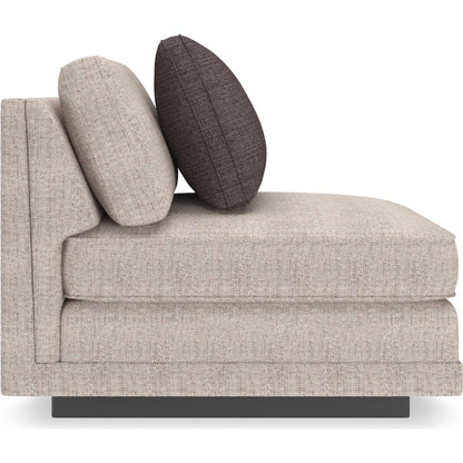 Fusion Armless Chair by Caracole in simply black. Made from birch in a modern style.