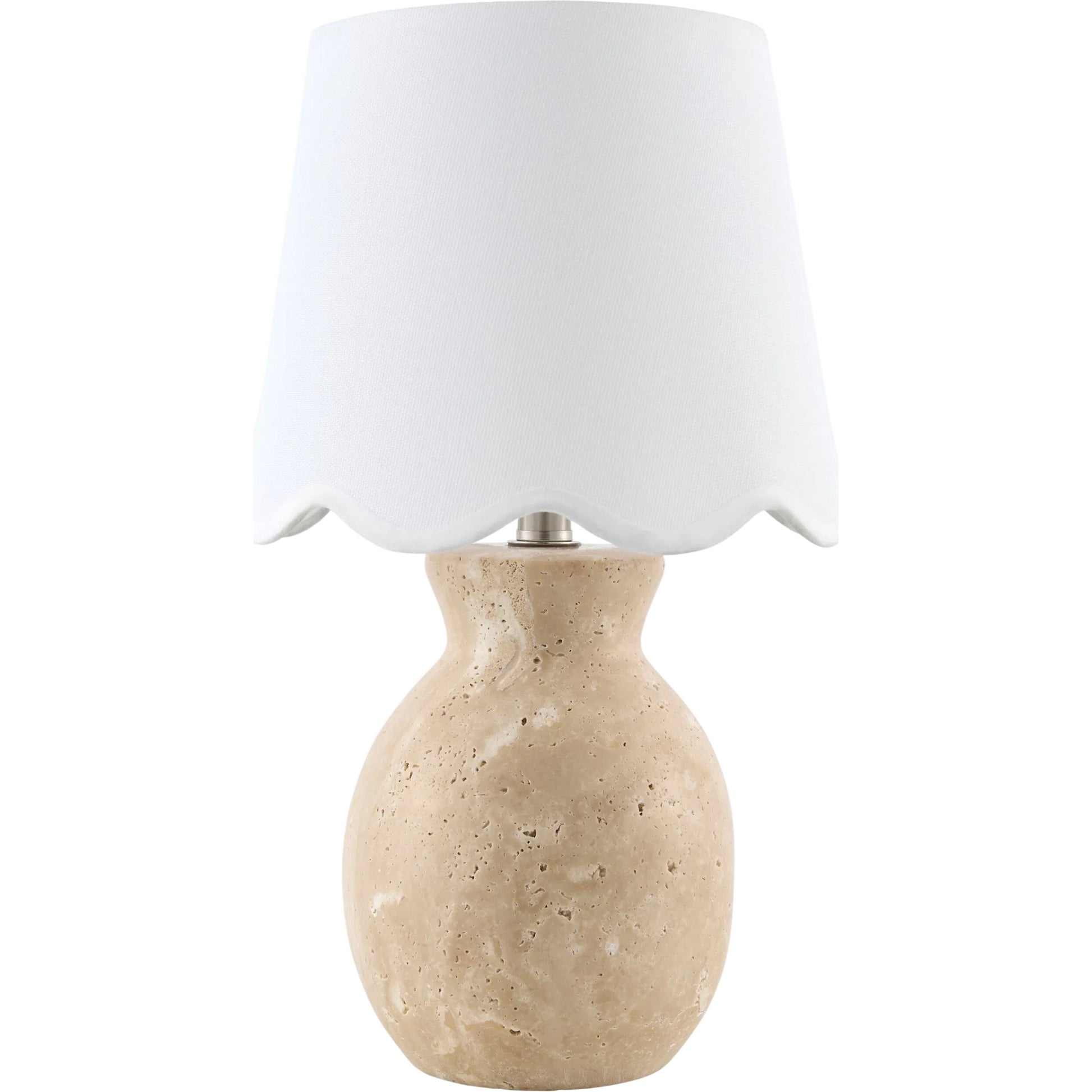 Cerava Accent Table Lamp by Livabliss in natural. Made from linen, polyester in a unique style.