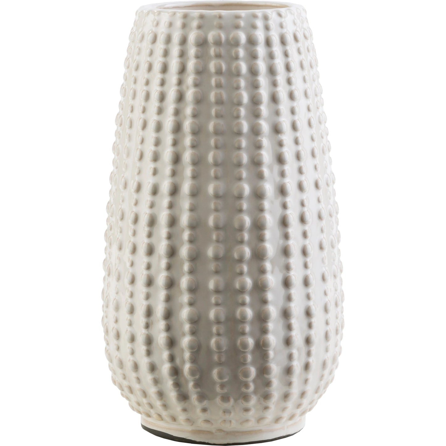002 O-SURYA-CRW405-M | Primary Silo | Clearwater - 14253 by Livabliss in ivory, light gray and glazed. Made from 100% ceramic in a coastal style.