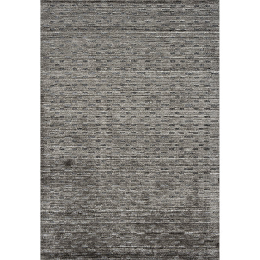 Crystal Rug - 1828 by Surya in charcoal. Made from 100% bamboo in a unique style.