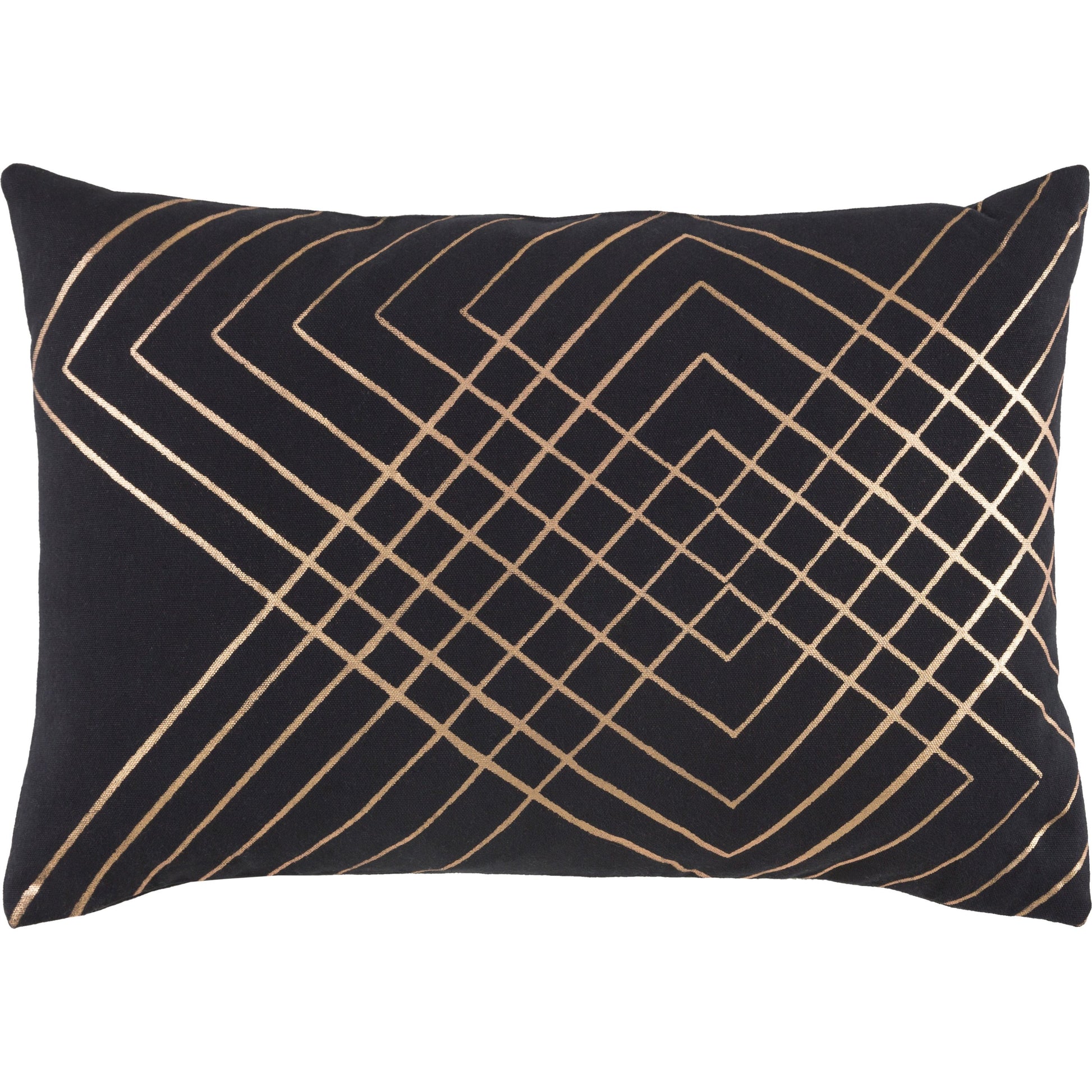 Crescent Pillow - 17085 by Surya. Made from 100% cotton in a modern style.