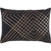 Black, Champagne / Down Feather / 22 x 22 x 5