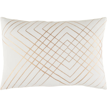 Crescent Pillow - 17085 by Surya. Made from 100% cotton in a modern style.