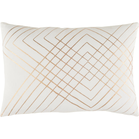 Crescent Pillow - 17085 by Surya. Made from 100% cotton in a modern style.