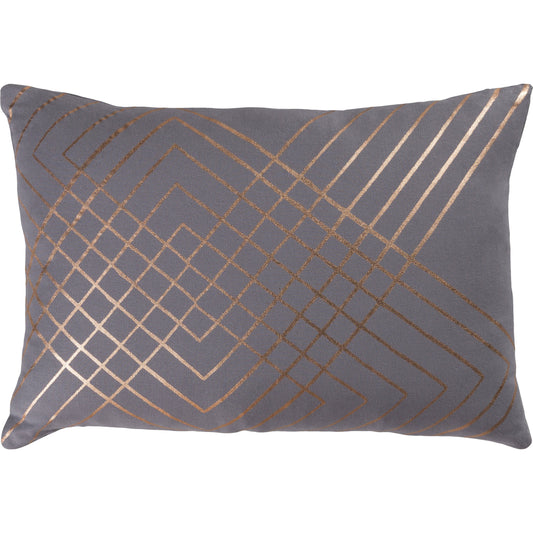 Crescent Pillow - 17085 by Surya. Made from 100% cotton in a modern style.