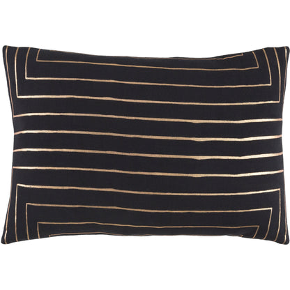 Crescent Pillow - 23760 by Surya. Made from 100% cotton in a modern style.