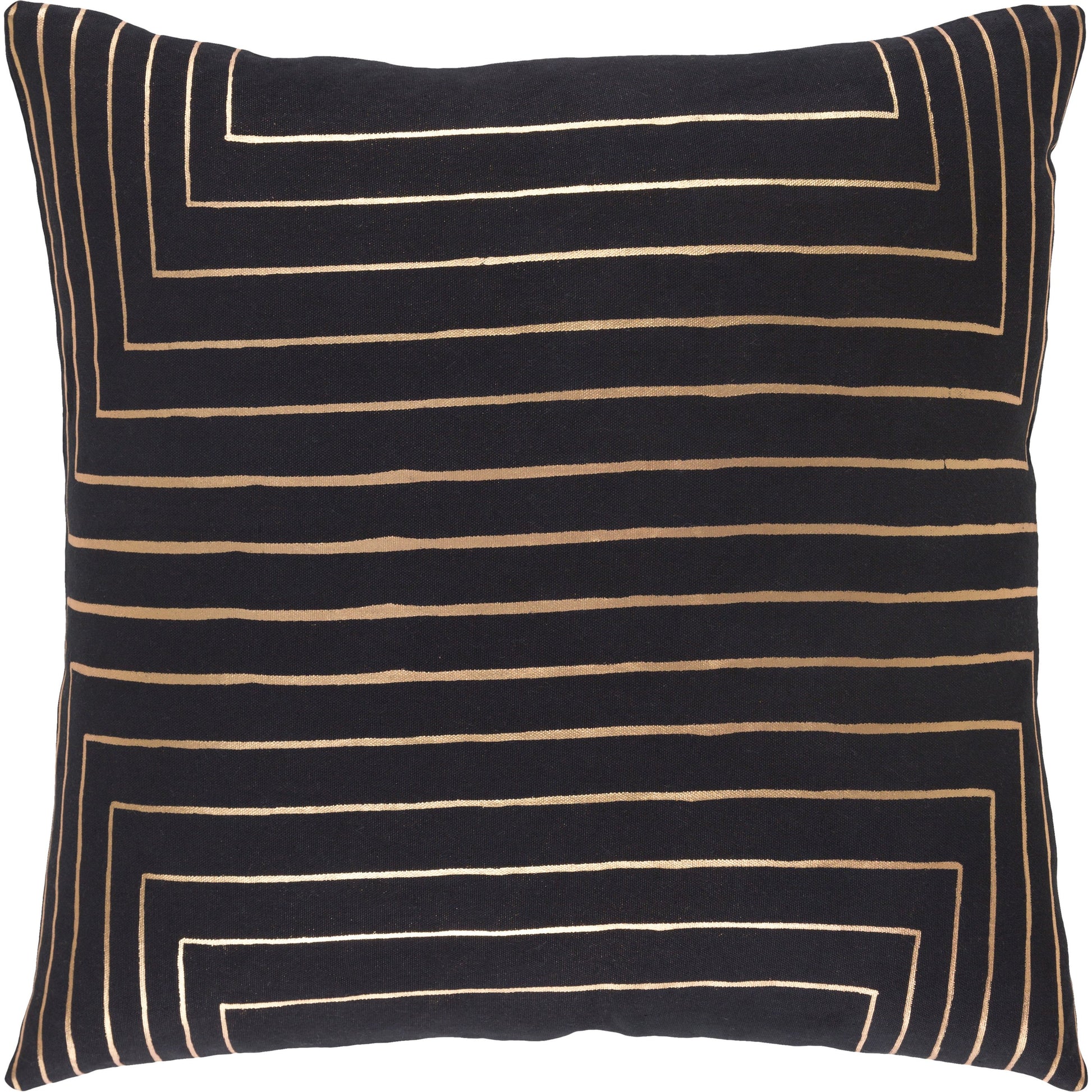 Crescent Pillow - 23760 by Surya. Made from 100% cotton in a modern style.