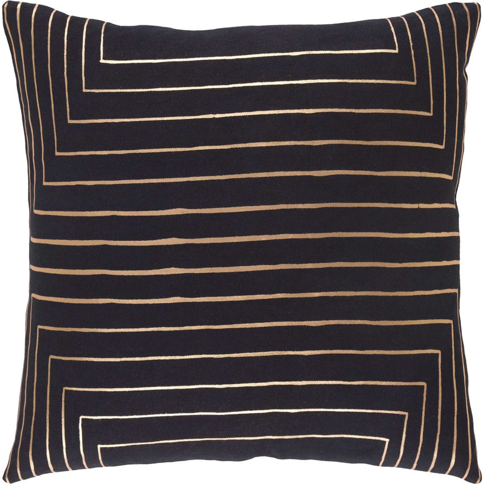 Crescent Pillow - 23760 by Surya. Made from 100% cotton in a modern style.