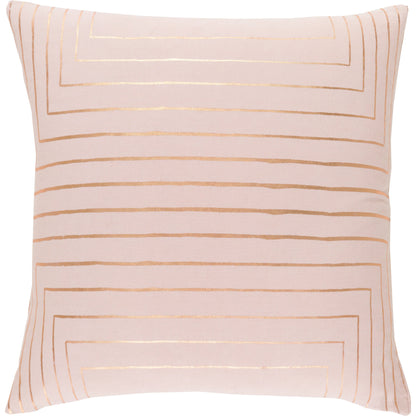 Crescent Pillow - 23760 by Surya. Made from front: 100% cotton, back: 100% cotton in a modern style.