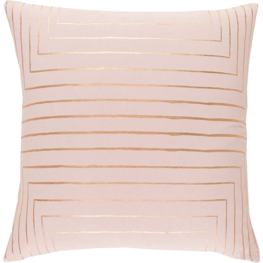 Crescent Pillow - 23760 by Surya. Made from front: 100% cotton, back: 100% cotton in a modern style.